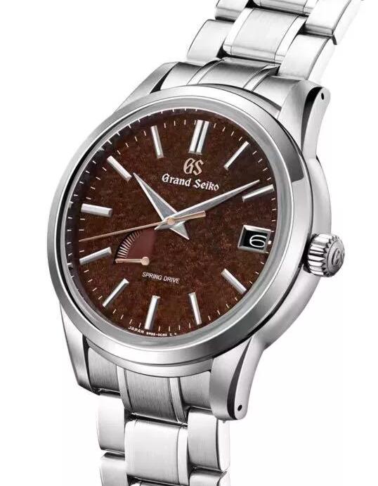 Grand Seiko Heritage Collection Spring Drive Chinese Limited Edition "Mt. Fuji Volcanic Red" SBGA455 Replica Watch